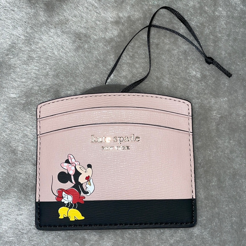 Kate Spade Disney Minnie Mouse cardholder NWT